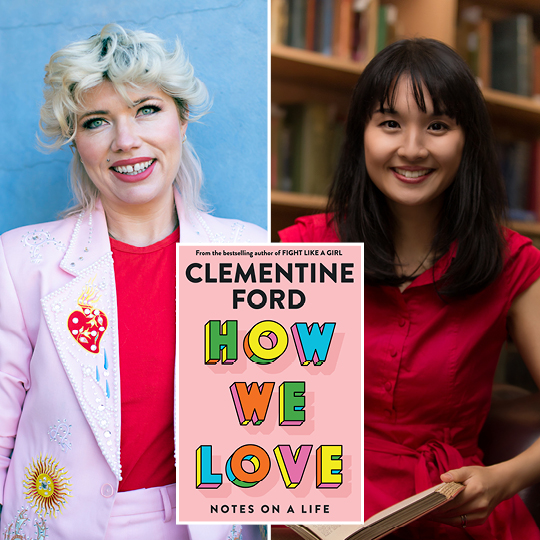 Clementine Ford with Alice Pung How we love pic